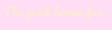 Image with Font Color FAEBD7 and Background Color FFDDF4